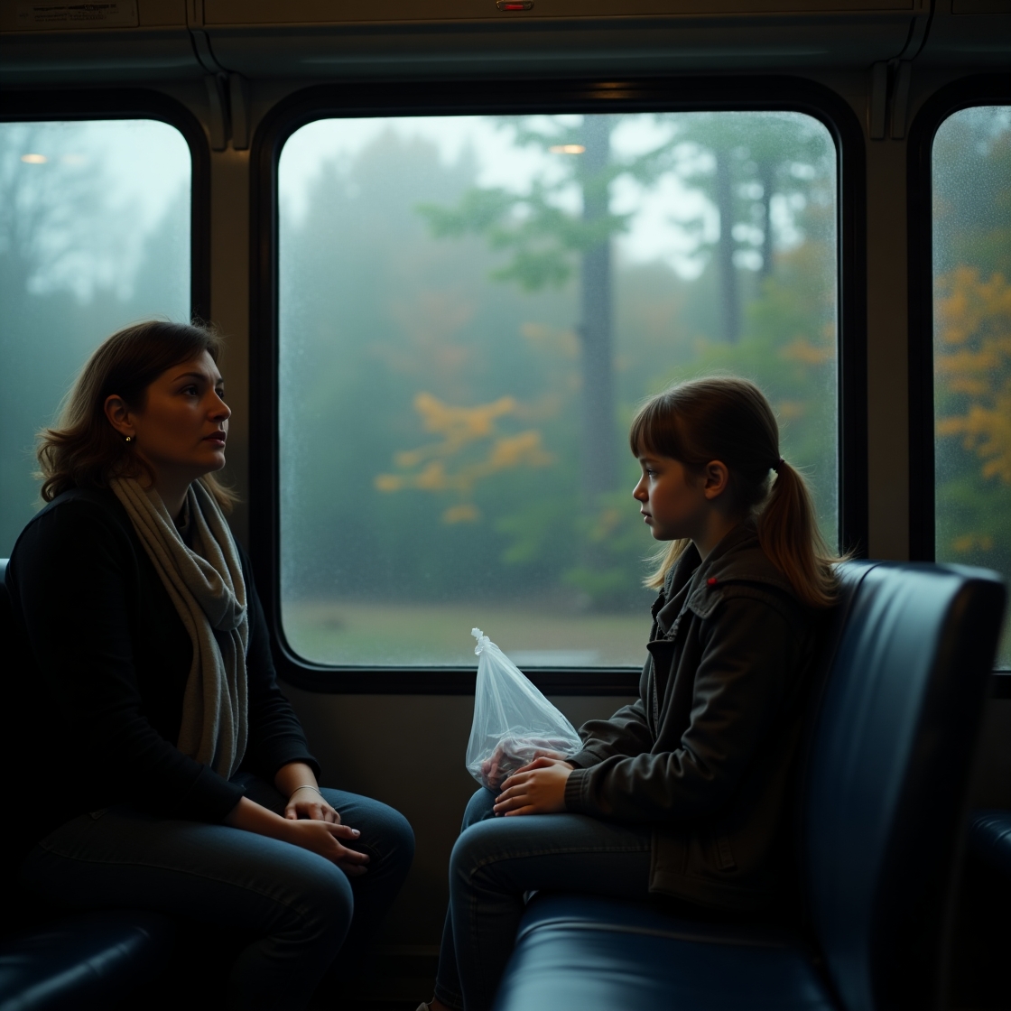 Олена поверталась додому пізно. День був виснажливий — на роботі затрималась, ще й автобус запізнився. Втома сиділа на плечах, як важке мокре пальто. Осінній дощ сіяв дрібно, як манна крупа, і вона притискала до себе стару куртку, ніби вона могла захистити не лише від холоду, а й від усього світу.