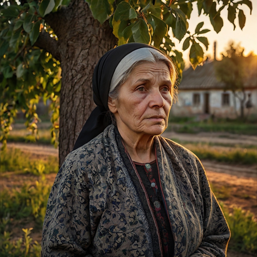 Після похорону Марія довго сиділа на лавці біля старої хати. Сусіди вже розійшлися, син із невісткою поспішали назад у місто, ще лишилася Галина — подруга ще зі школи, яка мовчки поклала руку їй на плече. Але тепер і Галя пішла.